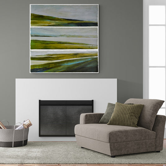 By the River - Canvas Mérida Fine Print Art