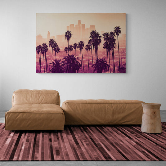 California Sunset - Canvas Mérida Fine Print Art
