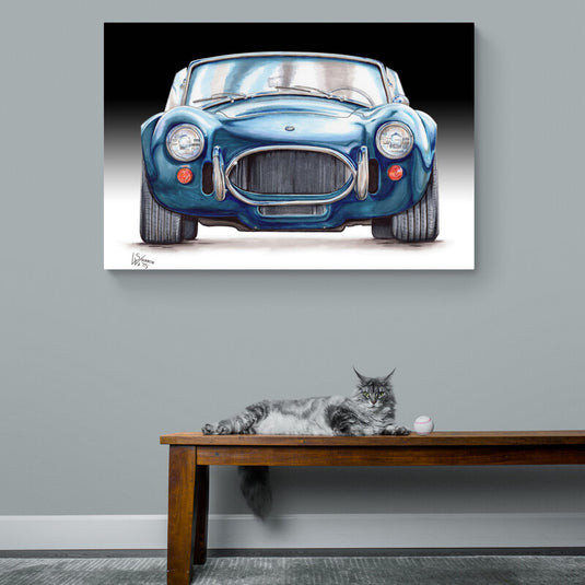 Classic Blue - Canvas Mérida Fine Print Art