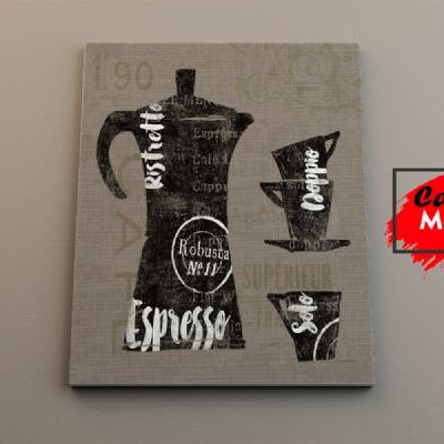 Coffe Time Number 10 - Canvas Mérida Fine Print Art