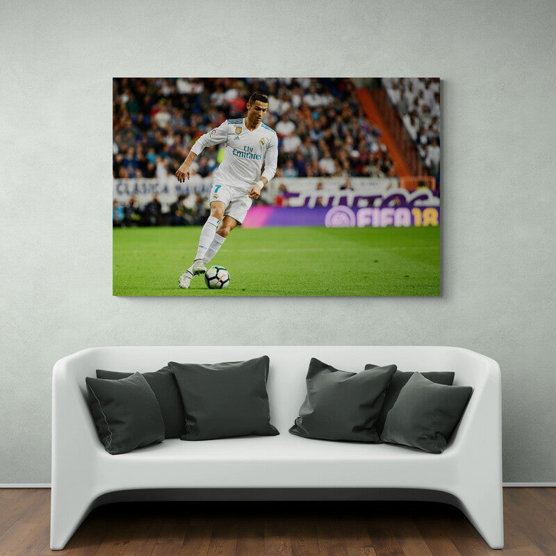 Cristiano Ronaldo #17 - Canvas Mérida Fine Print Art