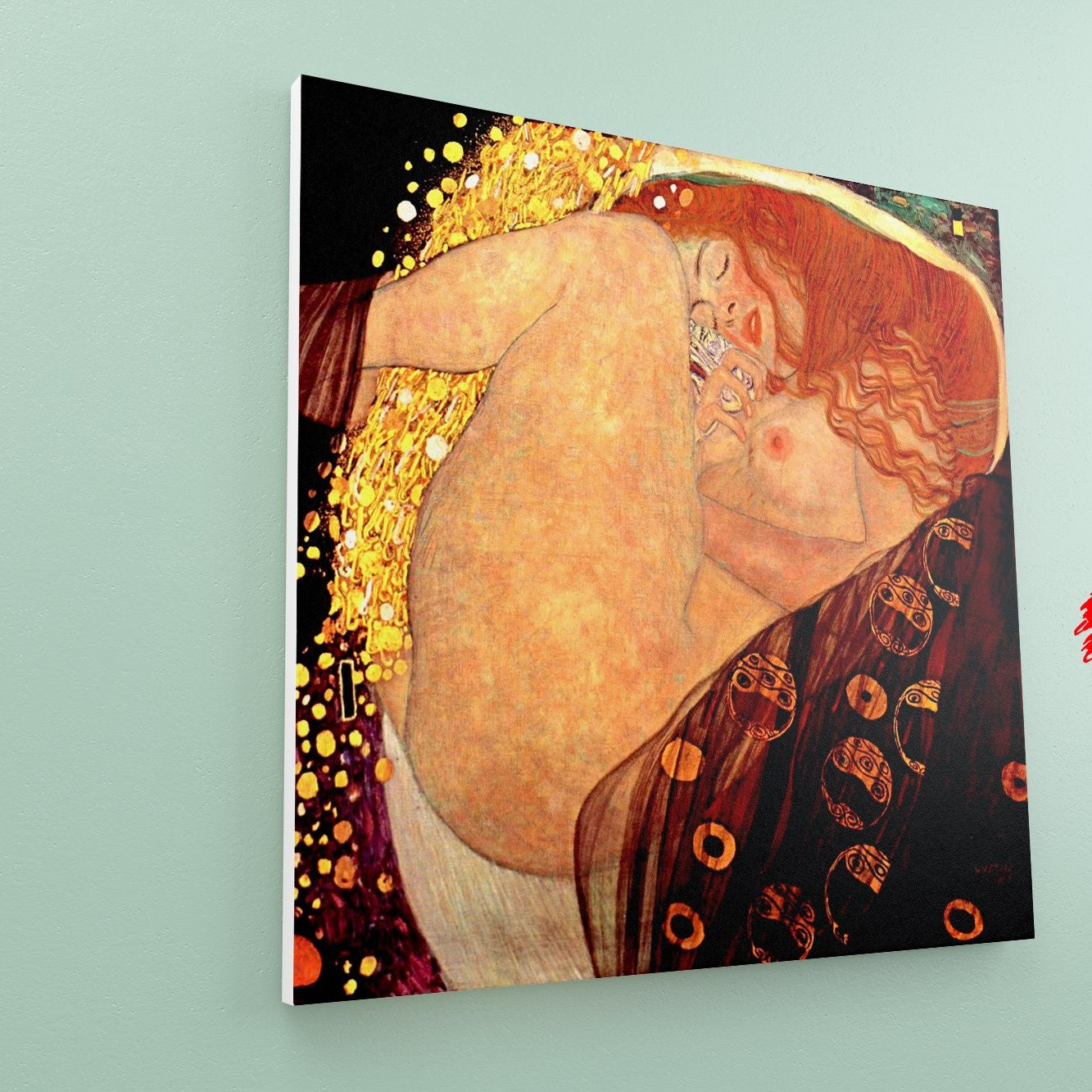 Danae Gustav Klimt - Canvas Mérida Fine Print Art