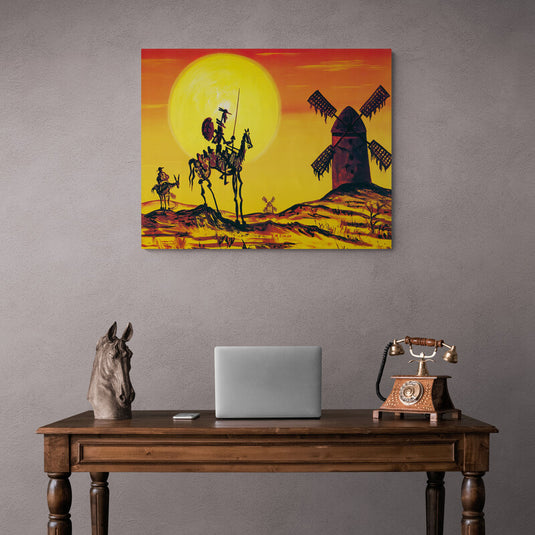 Don Quijote #3 - Canvas Mérida Fine Print Art