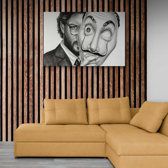 El Profesor - Canvas Mérida Fine Print Art