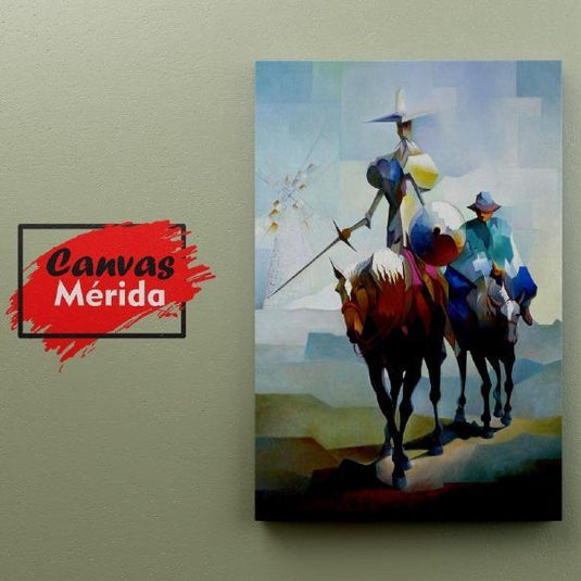 El Quijote de la Mancha - Canvas Mérida Fine Print Art