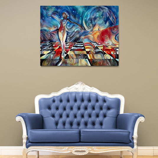 Equilibrist - Canvas Mérida Fine Print Art