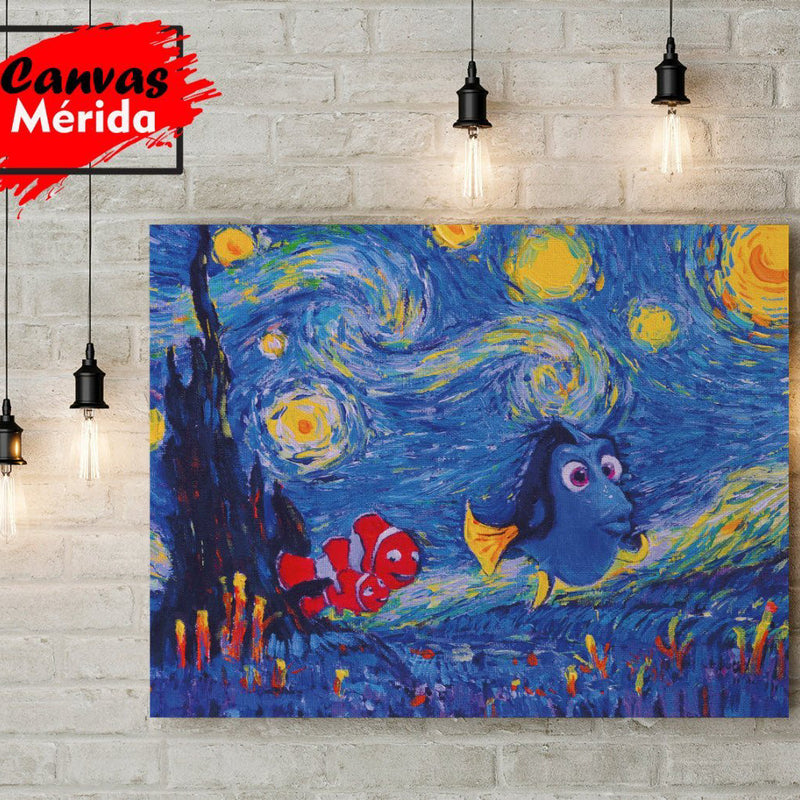 Finding Nemo - Canvas Mérida Fine Print Art
