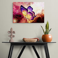 Fire Butterfly - Canvas Mérida Fine Print Art