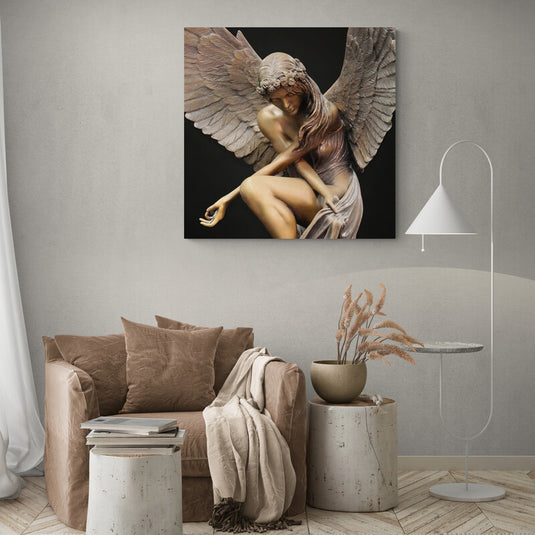 Floating Angel - Canvas Mérida Fine Print Art