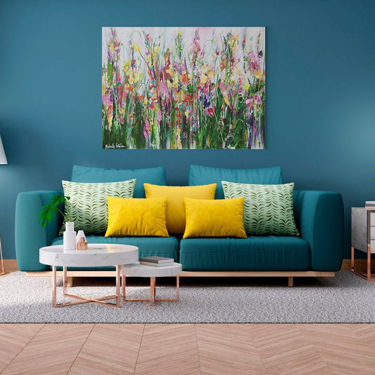 Floral Dance - Canvas Mérida Fine Print Art
