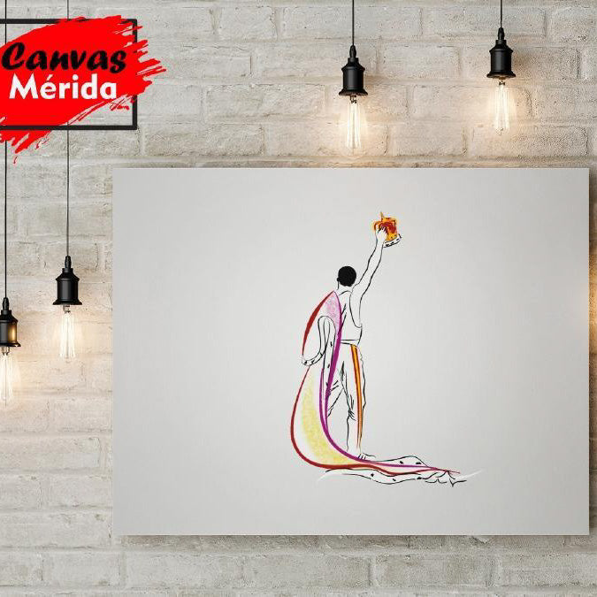 Freddie Mercury Number 11 - Canvas Mérida Fine Print Art