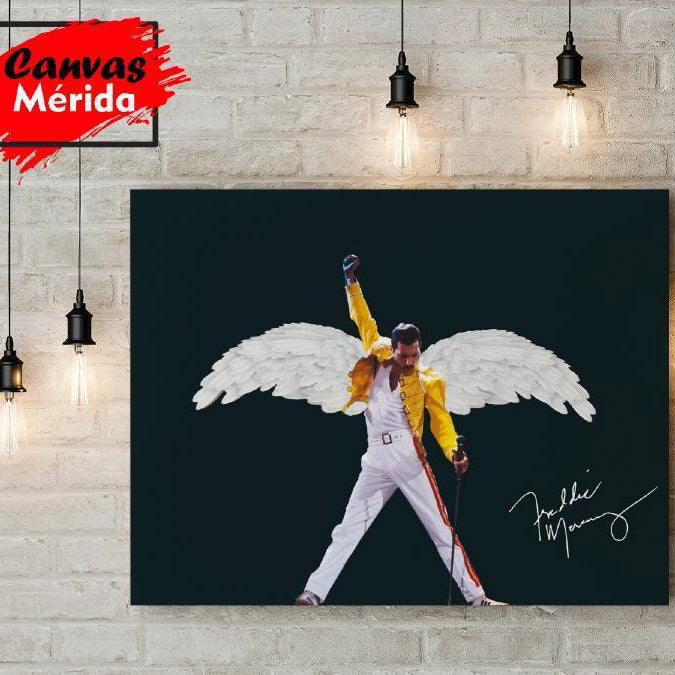 Freddie Mercury Number 12 - Canvas Mérida Fine Print Art