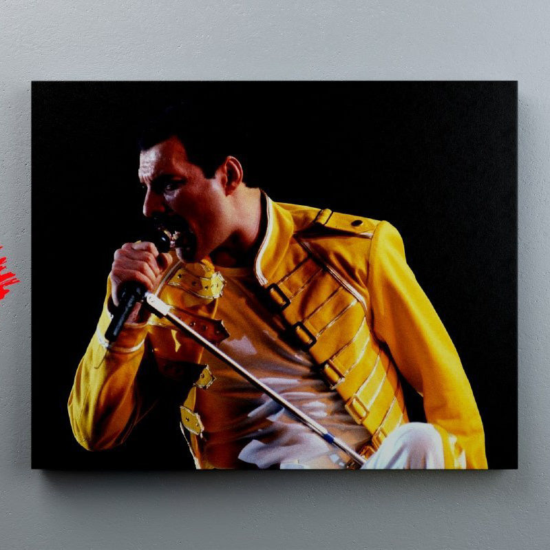 Freddie Mercury Number 13 - Canvas Mérida Fine Print Art