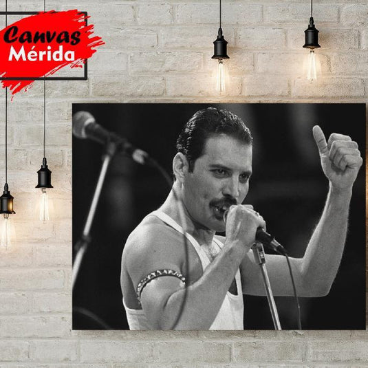 Freddie Mercury Number 15 - Canvas Mérida Fine Print Art