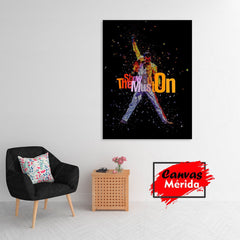 Freddie Mercury Number 20 (The Show Must Go On) - Canvas Mérida Fine Print Art