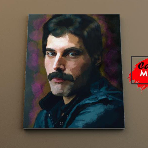 Freddie Mercury Number 3 - Canvas Mérida Fine Print Art