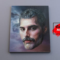 Freddie Mercury Number 7 - Canvas Mérida Fine Print Art