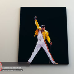 Freddie Mercury - Canvas Mérida Fine Print Art