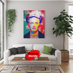 Frida Art Pop - Canvas Mérida Fine Print Art