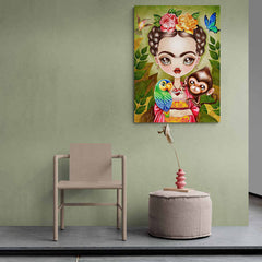 Frida Habitat - Canvas Mérida Fine Print Art