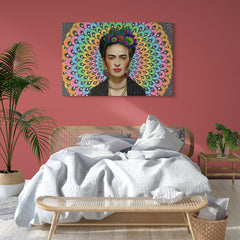 Frida in Colors - Canvas Mérida Fine Print Art
