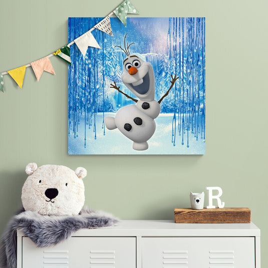 Frozen Olaf - Canvas Mérida Fine Print Art