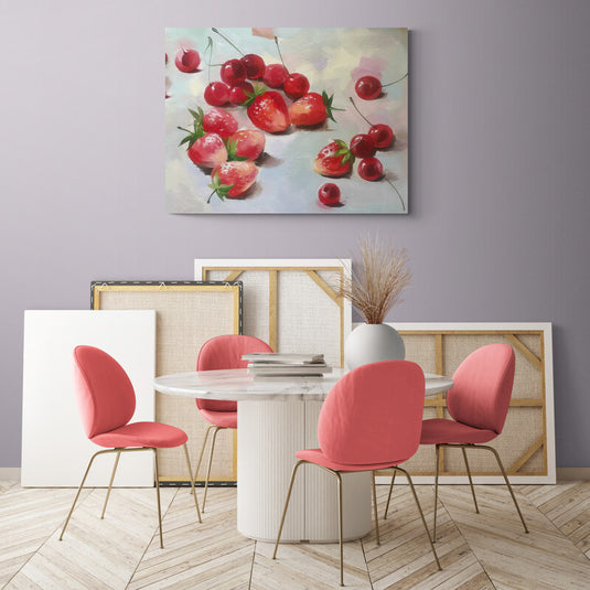 Frutos Rojos - Canvas Mérida Fine Print Art