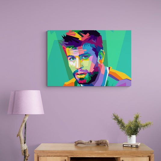 Gerard Piqué - Canvas Mérida Fine Print Art