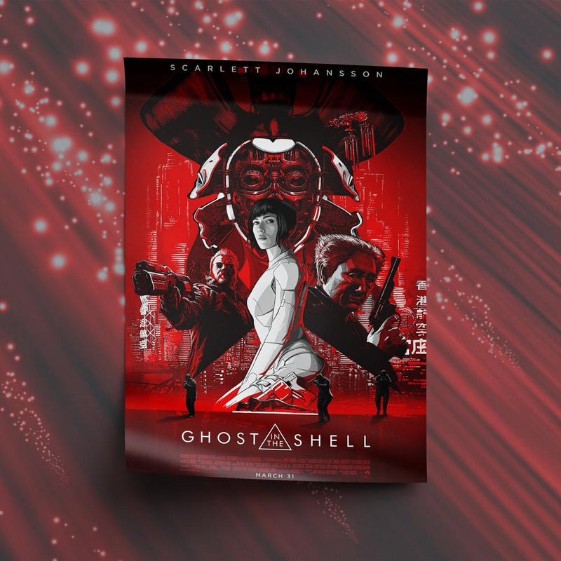 Ghost in the Shell #2 - Canvas Mérida Fine Print Art