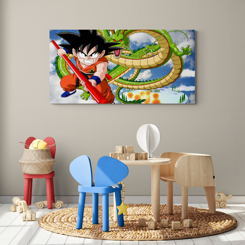 Goku #3 - Canvas Mérida Fine Print Art