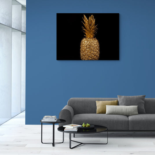 Gold Pineapple - Canvas Mérida Fine Print Art