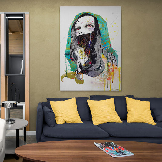 Gypsy Look - Canvas Mérida Fine Print Art