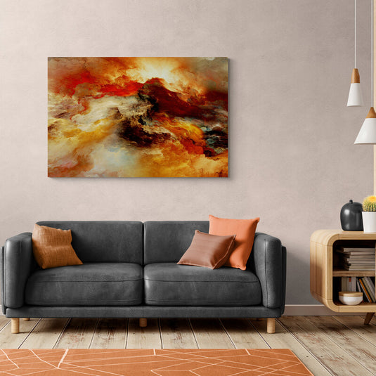 Heavenly Fire - Canvas Mérida Fine Print Art