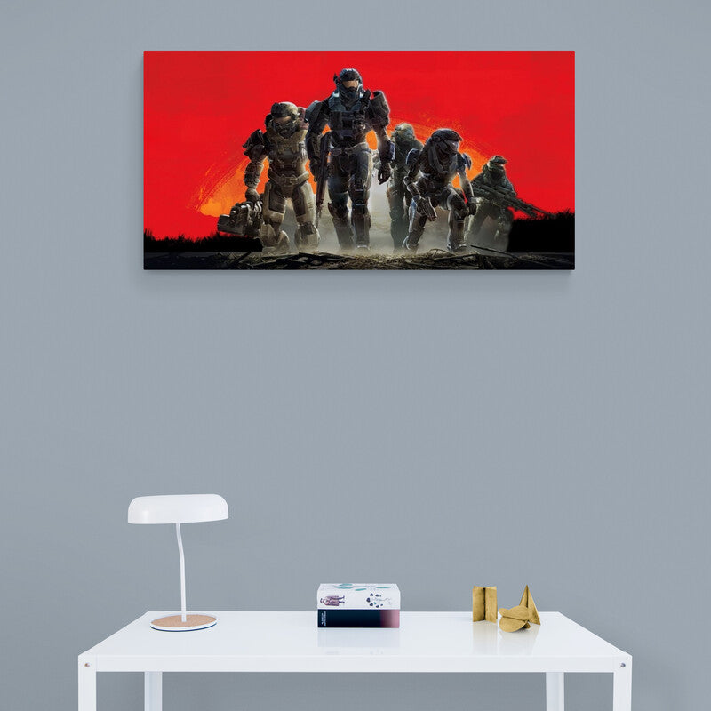 Halo Soldiers - Canvas Mérida Fine Print Art