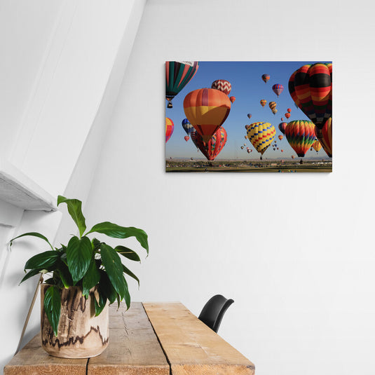 Hot air Balloons #3 - Canvas Mérida Fine Print Art