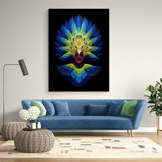 Indian Look - Canvas Mérida Fine Print Art