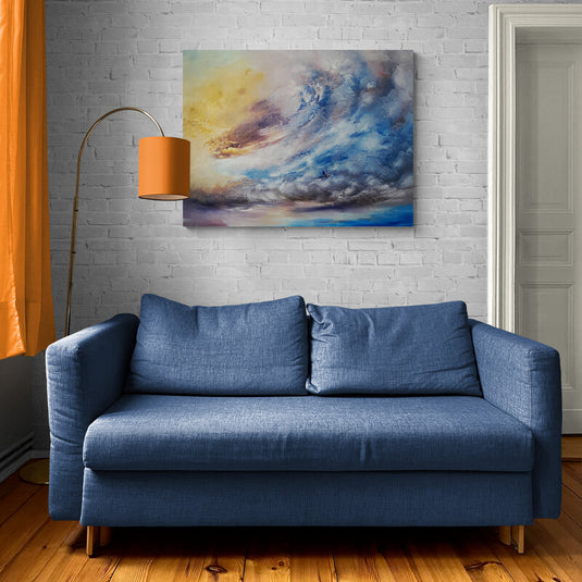 In the Storm - Canvas Mérida Fine Print Art