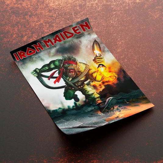 Iron Maiden Poster - Canvas Mérida Fine Print Art