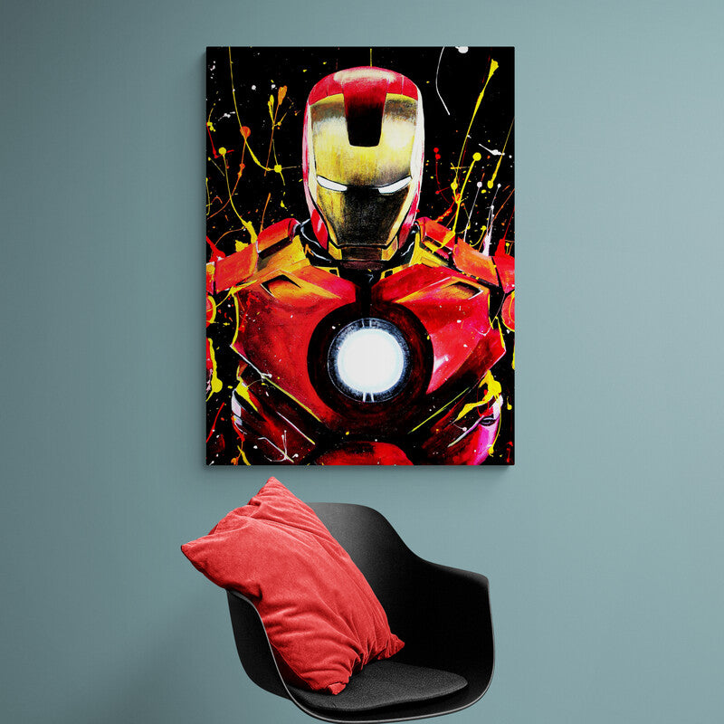 Iron Man Hero - Canvas Mérida Fine Print Art