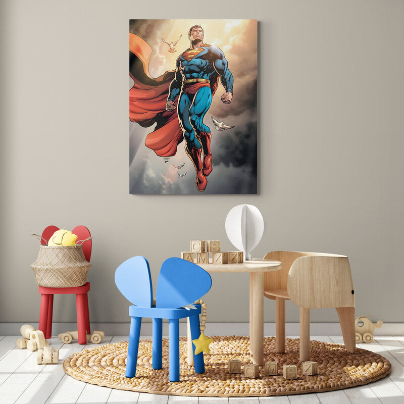 Superman #2 - Canvas Mérida Fine Print Art