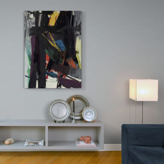 King Oliver by Franz Kline - Canvas Mérida Fine Print Art