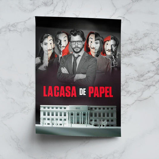 La Casa de Papel - Canvas Mérida Fine Print Art