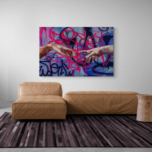 La creación en graffiti - Canvas Mérida Fine Print Art