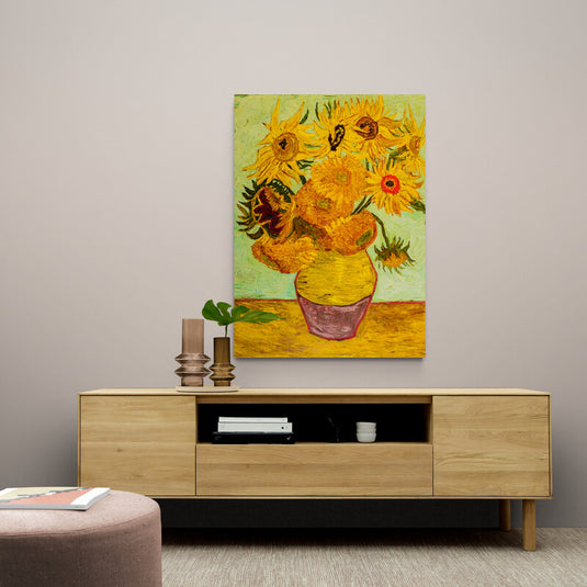 Los girasoles - Canvas Mérida Fine Print Art
