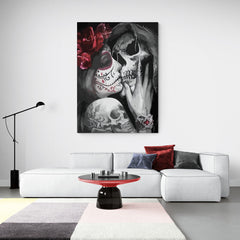 Love to Death - Canvas Mérida Fine Print Art