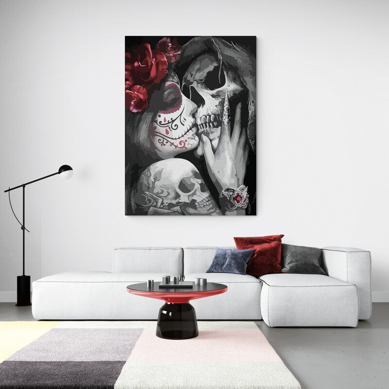 Love to Death - Canvas Mérida Fine Print Art