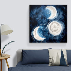 Lunar Cycle - Canvas Mérida Fine Print Art