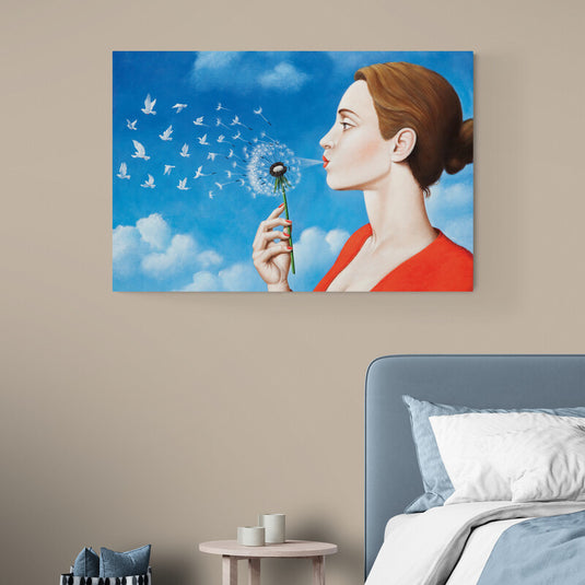 Make a Wish - Canvas Mérida Fine Print Art