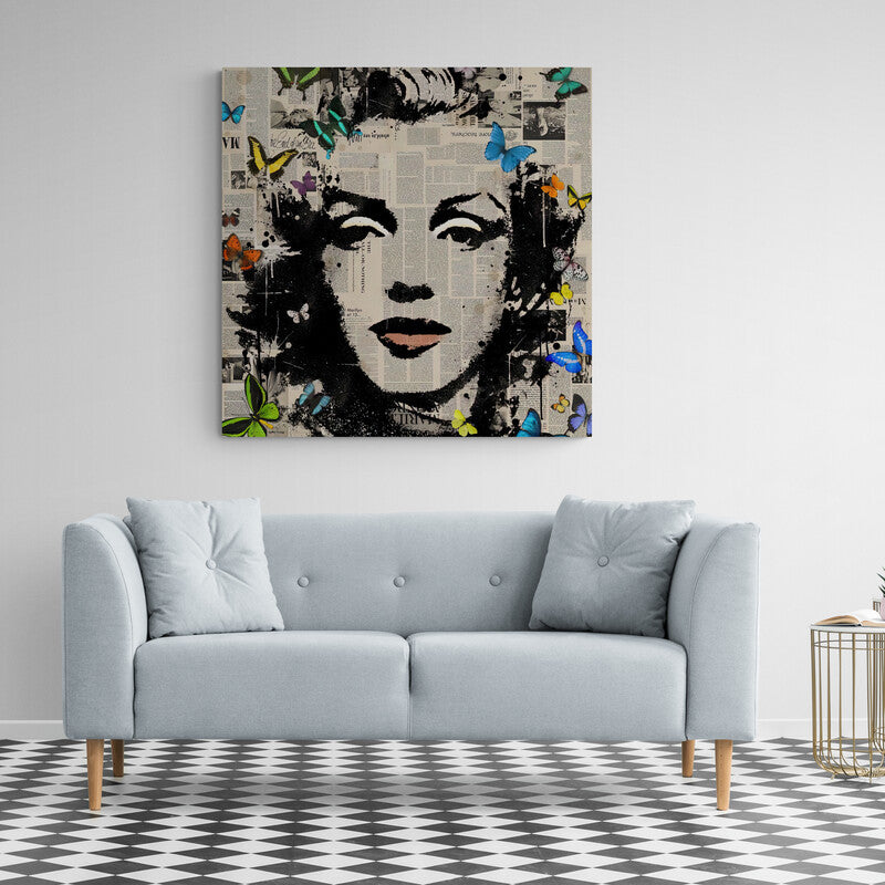Marilyn Monroe #9 - Canvas Mérida Fine Print Art