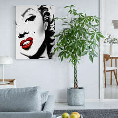 Marilyn Monroe - Canvas Mérida Fine Print Art